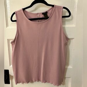 Ann Taylor Factory Mauve Tank Top